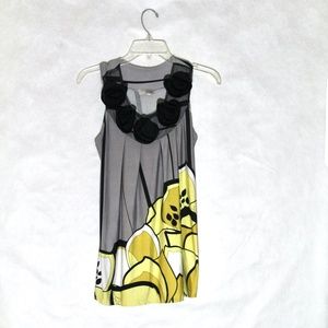 Vibe Sleeveless Floral Blouse (Size: M)